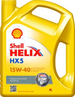 Shell Helix HX5 15W-40 API SN Synthetic Blend Engine Oil
