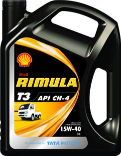 Shell Rimula T3 15W-40 API CH-4 High-Mileage Engine Oil