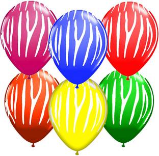 Ziggle Printed Zebraballoons_30 Balloon