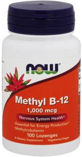 Now Foods Methyl B-12 1000 mcg 100 Lozenges