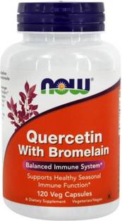 Now Foods Quercetin W/Bromelain 120 Caps