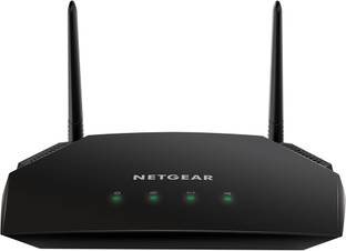 NETGEAR R6260 Router 2.4 GHz, 5 GHz 1600 Mbps Wifi Speed Dual Band External Antenna Ethernet (Cable Broadband)