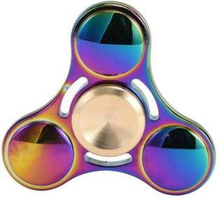 YAMAMA Galaxy Rainbow Color Fidget Spinner Fast Spin Dash Look on Your Office Desk TIN BOX