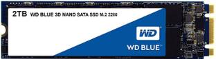 WD Blue 3D 2 TB Laptop Blue SATA III Internal Solid State Drive (SSD) (WDS200T2B0B)