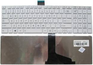 SellZone Replacement Keyboard For Toshiba Satellite C850 C850D L850 L850D C855 C870 C870D C875 C875D L855 L870 L870D L875 L875D White Internal Standard Laptop Keyboard Compatible with Desktop, Laptop, Mac