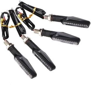 STAR SHINE Front, Side, Rear LED Indicator Light for Universal For Bike Universal For Bike