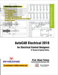 AutoCAD Electrical 2018 For electrical control designers