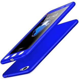 Coverage Front & Back Case for Coverage Ipaky 360 Degree All-round Protective Slim Fit Front And Back Case Cover for Vivo Y1610 Royal Bluewith Tempered Glass
