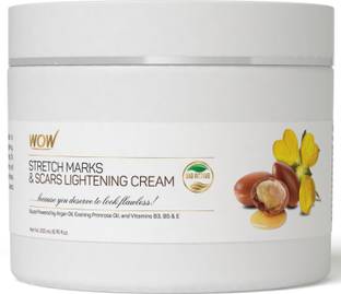 WOW SKIN SCIENCE Stretch Marks and Scar Lightening Cream - No Parabens and Mineral Oils