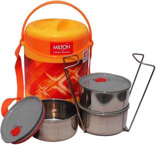 MILTON ECONA DELUXE 3 3 Containers Lunch Box