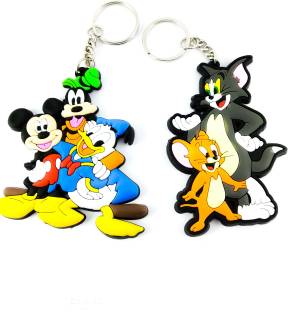ShopTop Mickey Friends & Tom Jerry Key Chain