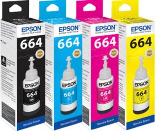 Epson Epson T664 Series For Epson L 120 L220 L360 Tri-Color Ink Cartridge