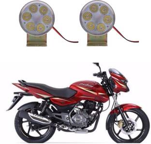 AUTOGARH 6 LED BULB FOG HEADLIGHT FOR Pulsar 150 DTS-i Parking Light Motorbike LED for Bajaj (15 V, 60 W)