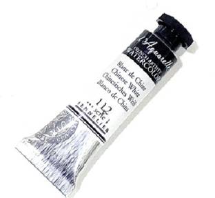 सेनेलियर l'Aquarelle French Artists' Watercolor 10 ML Black/White/Grey ( Chinese White)