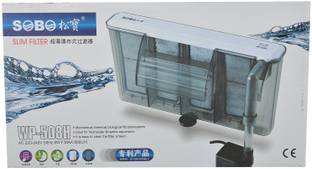 SOBO Hanging Filter Wp-508H /Ac 220-240V /50/60Hz / 8W / Max Flow:800L/H Corner Aquarium Filter