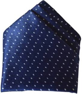 FashMade Polka Print Satin Blend Pocket Square