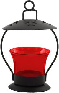 Heaven Decor Glass, Iron Tealight Holder