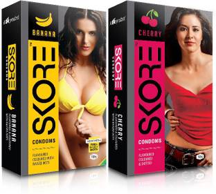 SKORE Dotted ( Banana, Cherry ) Condom