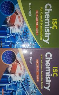 ISC CHEMISTRY FOR CLASS-12 (SET OF 2 BOOKS)