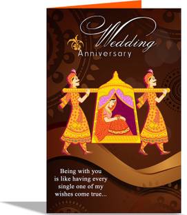 alwaysgift Wedding Anniversary Greeting Card Greeting Card