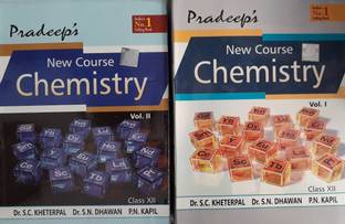 PRADEEP'S NEW COURSE CHEMISTRY CLASS-XII (SET OF 2 VOLUME)