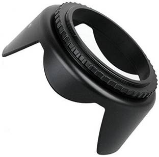 BOOSTY 55mm Lens Hood Screw Mount Petal Crown Flower Shape for SONY ALPHA 18-55MM LENS  Lens Hood