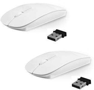 RETRACK SET OF 2PC Premium series Ultra Slim Wireless Ambidextrous Optical Mouse
