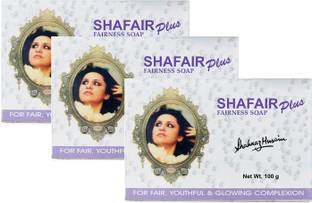Shahnaz Husain शफेयर प्लस फेयरनेस सोप (पैक ऑफ 3)