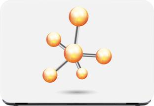 Flipkart SmartBuy molecules 3 Premium LG Vinyl (matte) Reusable Laptop Skin Compatible for 15.6 inch