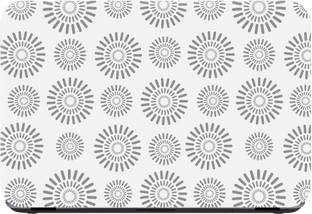 Flipkart SmartBuy wheeled pattern 2 Premium LG Vinyl (matte) Reusable Laptop Skin Compatible for 15.6 inch