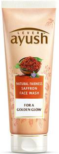 Lever Ayush Natural Fairness Saffron Face Wash