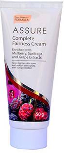 ASSURE Complete Fairness Cream with Mulberry, Saxifraga & Grape Extracts