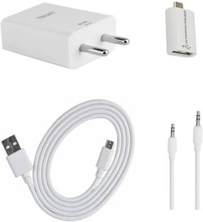 TrUST Wall Charger Accessory Combo for Motorola Moto E3 Power