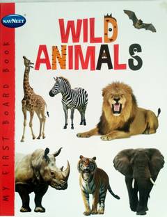 Navneet My First Board Book - Wild Animals
