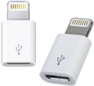 OK pack of 2 for 5,5s phone 8 Pin Lightning to Micro USB Connector Worldwide Adaptor