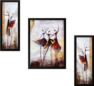 saf Set of 3 Modern Art Digital Reprint 22 inch x 14 inch Painting