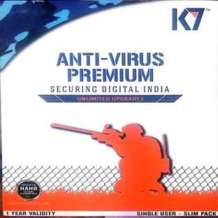 K7 ANTIVIRUS PREMIUM 2 PC 1 YEAR 2016 Anti-virus 2.0 User 1 Year