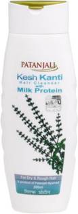 PATANJALI Kesh Kanti Milk Protein Hair Cleanser Shampoo, Prevents Dryness