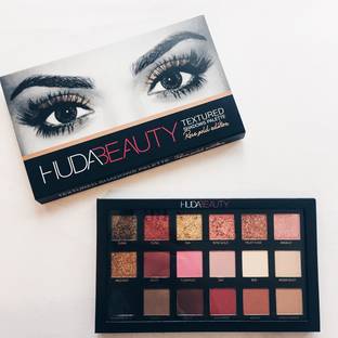 Huda Beauty Textured Shadows Palette - Rose Gold Edition Highlighter