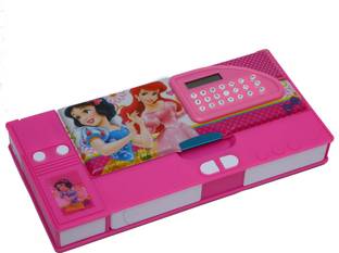 Wembley Wimbley Kids Multi Purpose Jumbo Pencil Box in Princess for Girls Wimbley Kids Multi Purpose Jumbo Pencil Box in Princess for Girls Art Plastic Pencil Box