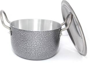 bartan hub Aluminium Pot with Lid (4500ml) Cookware Set
