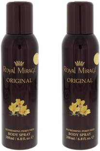 ROYAL MIRAGE ORGINAL BROWN Deodorant Spray  -  For Men & Women