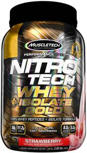 Muscletech Nitro Tech Plus Isolate Gold Whey Protein