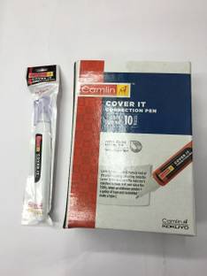 Camlin correction pen 10 ml 5 mm whitener pen