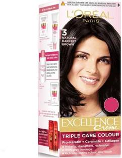 L'Oréal Paris Excellence Creme , Natural Darkest Brown 3