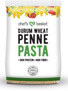 CHEF'S BASKET Durum Wheat Penne Pasta, 500g Pasta