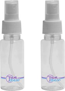 TRAVELTUBES empty refillable plastic spray 50 ml Bottle
