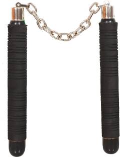 Svr Nunchaku for Martial Arts Beginners Training Wooden Foam Gymnastic Stick - 73.66 cm