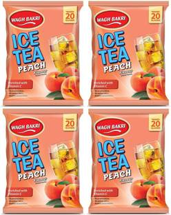 Waghbakri (Pack of 4) Peach Iced Tea Pouch