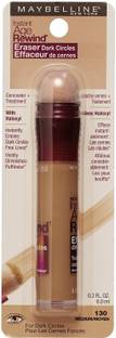 MAYBELLINE NEW YORK Instant Age Rewind Eraser Dark Circles Concealer, 130 Medium/Moyen Concealer